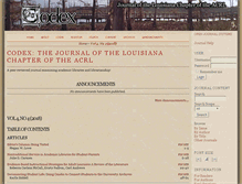 Tablet Screenshot of journal.acrlla.org